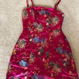 Jacquard Mini Dress